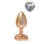 Plug Anal Dream Toys Gleaming Love Doré de Dream Toys, Plugs anals - Réf : S9400824, Prix : 7,11 €, Remise : %