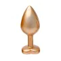 Anal plug Dream Toys Gleaming Love Golden by Dream Toys, Plugs - Ref: S9400825, Price: 8,31 €, Discount: %