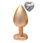 Anal plug Dream Toys Gleaming Love Golden by Dream Toys, Plugs - Ref: S9400826, Price: 10,44 €, Discount: %