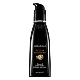 Lubrificante à Base de Água Aqua Cinnamon Bun 60 ml Wicked 60 ml de Wicked, Lubrificantes e géis - Ref: S9400954, Preço: 9,35...