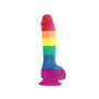 Gode NS Novelties Colours Multicouleur Ø 4,5 cm de NS Novelties, Godemichets classiques - Réf : S9401266, Prix : 37,18 €, Rem...