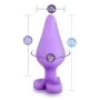 Anal plug Blush Play with me Purple (9,5 cm) by Blush, Plugs - Ref: S9401928, Price: 11,77 €, Discount: %