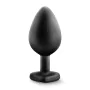 Anal plug Blush Temptasia Black (8,2 cm) by Blush, Plugs - Ref: S9402064, Price: 8,92 €, Discount: %