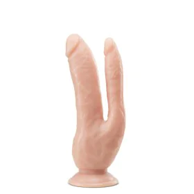 Double Penetration Stroker Masturbator mit doppelter Öffnung (Anus und Schamlippenform) Blush Dr Skin natürlich von Blush, Do...