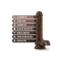 Realistic Dildo Blush Dr Skin TPE Ø 4 cm (17,7 cm) by Blush, Realistic vibrators - Ref: S9402300, Price: 21,09 €, Discount: %