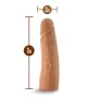 Realistic Dildo Blush Lock On Silicone (17,7 cm) by Blush, Realistic vibrators - Ref: S9402415, Price: 23,93 €, Discount: %