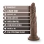 Dildo Realista Blush Dr Skin Silicone Ø 3,5 cm (17,7 cm) (19 cm) de Blush, Consoladores realistas - Ref: S9402451, Preço: 20,...