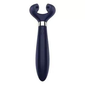 Massageador para Casais Multifun 3 Satisfyer LX11394V Azul de Satisfyer, Vibradores Ponto G - Ref: S9402637, Preço: 36,05 €, ...