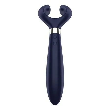 Massageador para Casais Multifun 3 Satisfyer LX11394V Azul de Satisfyer, Vibradores Ponto G - Ref: S9402637, Preço: 36,05 €, ...