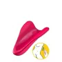 Vibrador High Fly Finger Satisfyer 4004129 Vermelho de Satisfyer, Vibradores clássicos - Ref: S9402665, Preço: 25,48 €, Desco...