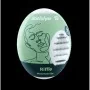 Masturbation Egg Satisfyer Riffle White Green by Satisfyer, Realistic masturbator - Ref: S9402672, Price: 6,26 €, Discount: %