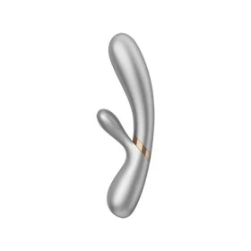 Vibrateur G-Spot Hot Lover Satisfyer Hot Lover Argenté de Satisfyer, Vibrateurs du point G - Réf : S9402679, Prix : 48,06 €, ...