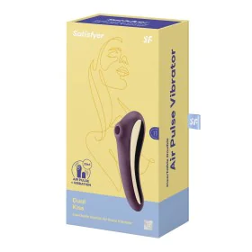 Aspirateur à clitoris Satisfyer Dual Kiss Violet de Satisfyer, Suceurs de clitoris - Réf : S9402691, Prix : 42,06 €, Remise : %