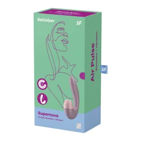 Vibrador Dupla Estimulação Supernova Insertable Satisfyer Supernova Cor de Rosa Rosa Afrodisíaco de Satisfyer, Vibradores Pon...