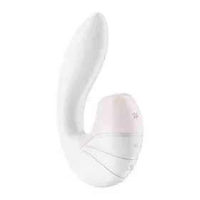 Vibrador Doble Estimulación Satisfyer Supernova Blanco de Satisfyer, Vibradores Punto G - Ref: S9402693, Precio: 42,06 €, Des...