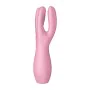 Masseur Satisfyer Threesome 3 Rose de Satisfyer, Vibromasseurs externes - Réf : S9402696, Prix : 36,05 €, Remise : %