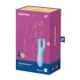 Masseur Satisfyer Threesome 4 Connect Bleu de Satisfyer, Vibromasseurs externes - Réf : S9402704, Prix : 34,64 €, Remise : %