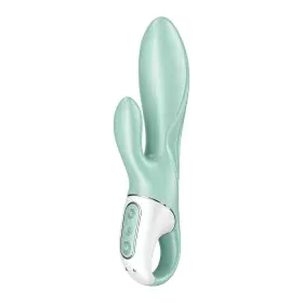 Vibratore Doppia Stimolazione Satisfyer Air Pump Bunny 5 Verde di Satisfyer, Vibratori Rabbit - Rif: S9402724, Prezzo: 48,06 ...