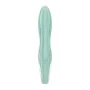 Dual Stimulation Vibe Satisfyer Air Pump Bunny 5 Green by Satisfyer, Double vibrators - Ref: S9402724, Price: 49,02 €, Discou...