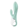 Dual Stimulation Vibe Satisfyer Air Pump Bunny 5 Green by Satisfyer, Double vibrators - Ref: S9402724, Price: 49,02 €, Discou...