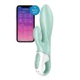 Dual Stimulation Vibe Satisfyer Air Pump Bunny 5 Green by Satisfyer, Double vibrators - Ref: S9402724, Price: 49,02 €, Discou...