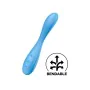 Vibrador Satisfyer G-Spot Flex 4+ Azul de Satisfyer, Vibradores clássicos - Ref: S9402727, Preço: 42,06 €, Desconto: %