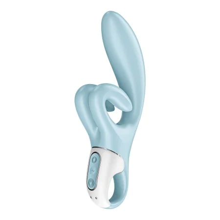 Vibration de Stimulation Double Satisfyer Touch me Bleu de Satisfyer, Vibromasseurs rabbit - Réf : S9402730, Prix : 42,91 €, ...