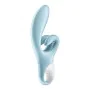 Vibrador Dupla Estimulação Satisfyer Touch me Azul de Satisfyer, Vibradores duplos - Ref: S9402730, Preço: 42,06 €, Desconto: %