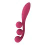 Vibromasseur Satisfyer Tri Ball 1 Rouge de Satisfyer, Vibromasseurs classiques - Réf : S9402732, Prix : 36,30 €, Remise : %