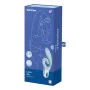 Vibration de Stimulation Double Satisfyer Love me Bleu de Satisfyer, Vibromasseurs rabbit - Réf : S9402733, Prix : 42,91 €, R...