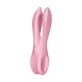 Vibratore per il Punto-G Satisfyer Threesome 1 Rosa di Satisfyer, Vibratori Lay-on - Rif: S9402737, Prezzo: 36,05 €, Sconto: %