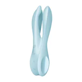 Massaggiatore Satisfyer Threesome 1 Light Azzurro di Satisfyer, Vibratori Lay-on - Rif: S9402738, Prezzo: 36,76 €, Sconto: %