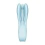 Masseur Satisfyer Threesome 1 Light Bleu de Satisfyer, Vibromasseurs externes - Réf : S9402738, Prix : 36,76 €, Remise : %