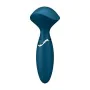 Masseur Satisfyer Mini Wand-er Bleu de Satisfyer, Vibromasseurs externes - Réf : S9402750, Prix : 23,64 €, Remise : %