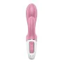 Vibrador de Ponto G Satisfyer Air Pump Bunny 2 Light Cor de Rosa de Satisfyer, Vibradores Ponto G - Ref: S9402759, Preço: 42,...