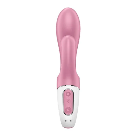 Vibrador de Ponto G Satisfyer Air Pump Bunny 2 Light Cor de Rosa de Satisfyer, Vibradores Ponto G - Ref: S9402759, Preço: 42,...