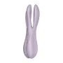 Massaggiatore Satisfyer Threesome 2 Viola di Satisfyer, Vibratori Lay-on - Rif: S9402774, Prezzo: 36,76 €, Sconto: %