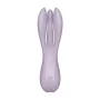 Massaggiatore Satisfyer Threesome 2 Viola di Satisfyer, Vibratori Lay-on - Rif: S9402774, Prezzo: 36,76 €, Sconto: %