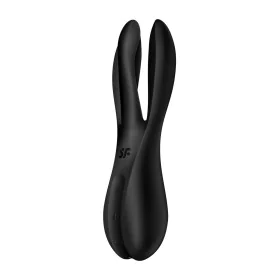 Massaggiatore Satisfyer Threesome 2 Nero di Satisfyer, Vibratori Lay-on - Rif: S9402775, Prezzo: 36,05 €, Sconto: %