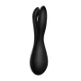 Massager Satisfyer Threesome 2 Black by Satisfyer, Massagers - Ref: S9402775, Price: 36,76 €, Discount: %