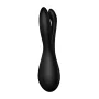 Massager Satisfyer Threesome 2 Black by Satisfyer, Massagers - Ref: S9402775, Price: 36,76 €, Discount: %