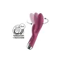 Vibrador Dupla Estimulação Satisfyer Spinning Rabbit 1 Vermelho de Satisfyer, Vibradores duplos - Ref: S9402784, Preço: 42,91...