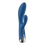 Vibratore Doppia Stimolazione Satisfyer Spinning Rabbit 1 Azzurro di Satisfyer, Vibratori Rabbit - Rif: S9402785, Prezzo: 42,...