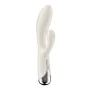 Vibration de Stimulation Double Satisfyer Spinning Rabbit 1 Blanc de Satisfyer, Vibromasseurs rabbit - Réf : S9402786, Prix :...