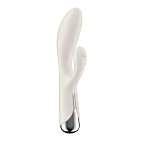 Dual Stimulation Vibe Satisfyer Spinning Rabbit 1 White by Satisfyer, Double vibrators - Ref: S9402786, Price: 42,06 €, Disco...