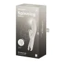 Vibrador Dupla Estimulação Satisfyer Spinning Rabbit 1 Branco de Satisfyer, Vibradores duplos - Ref: S9402786, Preço: 42,91 €...