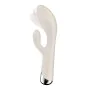 Vibrador Dupla Estimulação Satisfyer Spinning Rabbit 1 Branco de Satisfyer, Vibradores duplos - Ref: S9402786, Preço: 42,91 €...