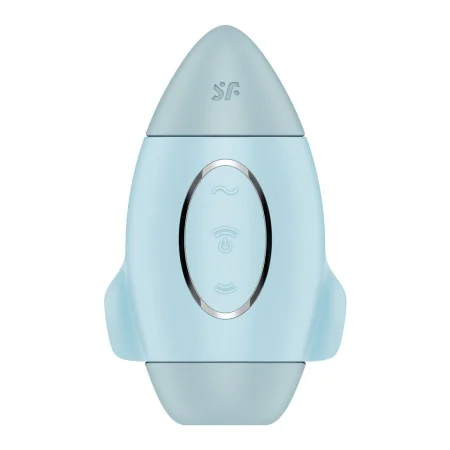 Aspirateur à clitoris Satisfyer Mission Control Bleu de Satisfyer, Suceurs de clitoris - Réf : S9402788, Prix : 36,05 €, Remi...