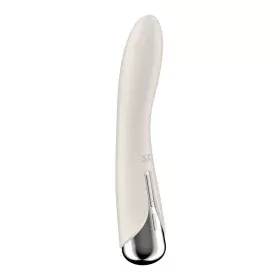 Vibromasseur Satisfyer Spinning Vibe Blanc de Satisfyer, Vibromasseurs classiques - Réf : S9402820, Prix : 42,06 €, Remise : %