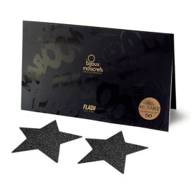 Flash Star noir Bijoux Indiscrets 156 Noir de Bijoux Indiscrets, Cache-têtons - Réf : M0400298, Prix : 9,26 €, Remise : %